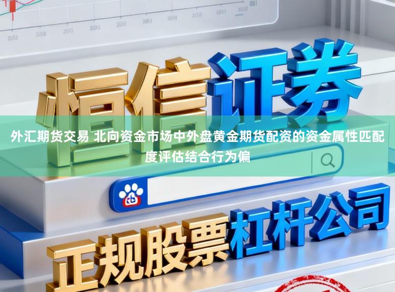 外汇期货交易 北向资金市场中外盘黄金期货配资的资金属性匹配度评估结合行为偏